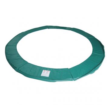 Homcom Copertura di protezione per trampolino elastico, Verde, Ø305cm