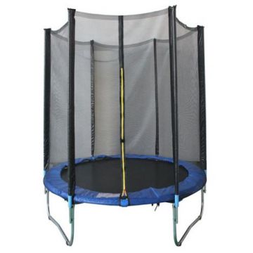 Set trambulina cu plasa de protectie 183 cm KidsCare Set trambulina cu plasa de protectie 183 cm KidsCare