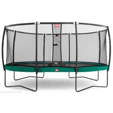 Trambulina copii Berg Grand Favorit Regular 520  Green cu Plasa protectie Comfort