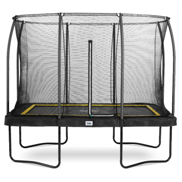 Trambulina Salta COMFORT EDITION Dreptunghiulara 305x214 cm Negru