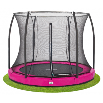 Trambulina Salta COMFORT EDITION GROUND Rotunda 251 cm Roz
