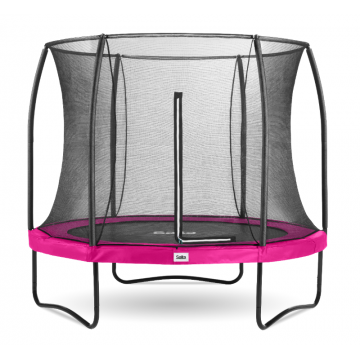 Trambulina Salta COMFORT EDITION Rotunda 213 cm Roz