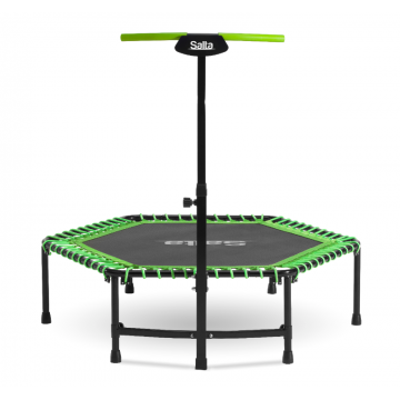 Trambulina Salta FITNESS Hexagonala 128 cm Verde